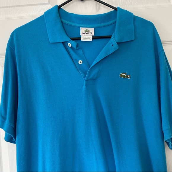 Lacoste Blue Polo size XL - Picture 2 of 4
